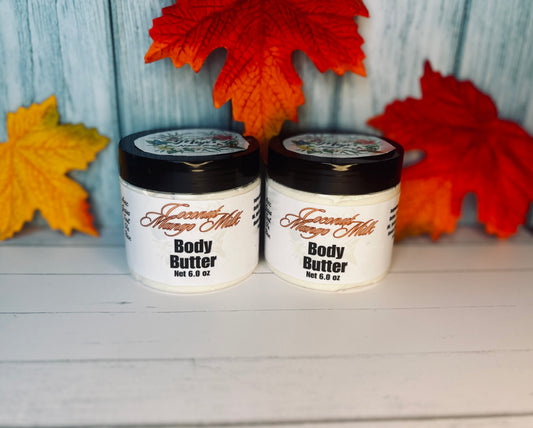 Coconut Mango Body Butter 6 oz