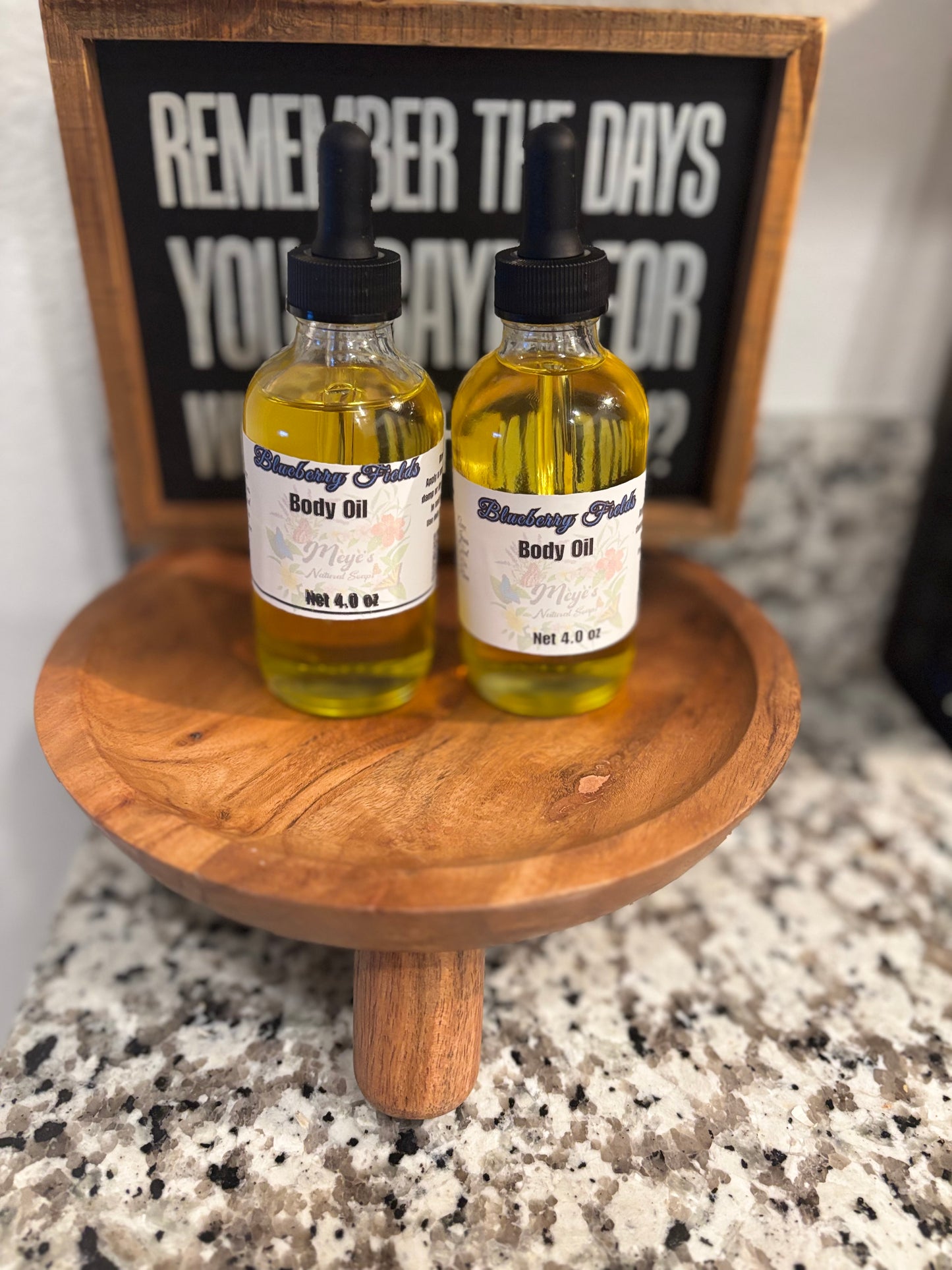 Blueberry Fields Body oil 4 oz