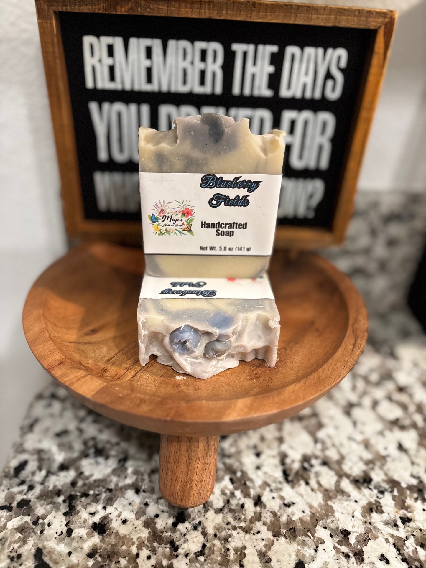 Handcrafted Blueberry Fields Soap 5oz