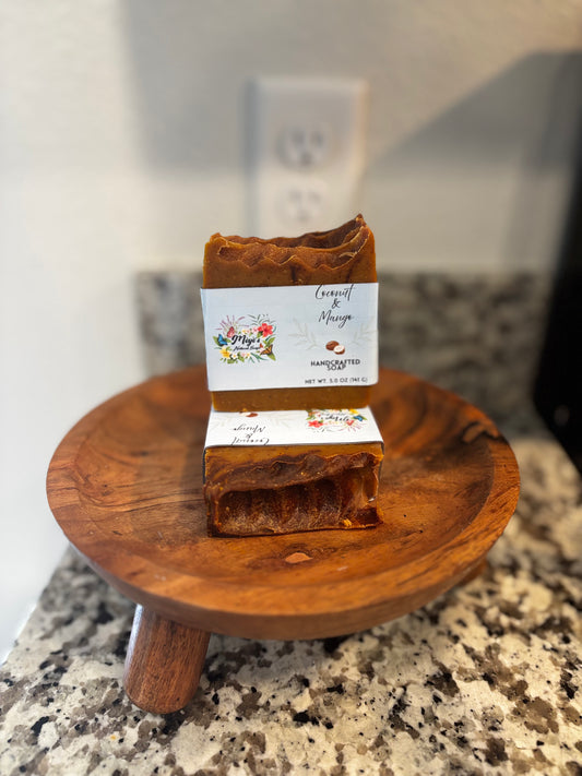 Coconut Milk Mango Handcrafted Soap